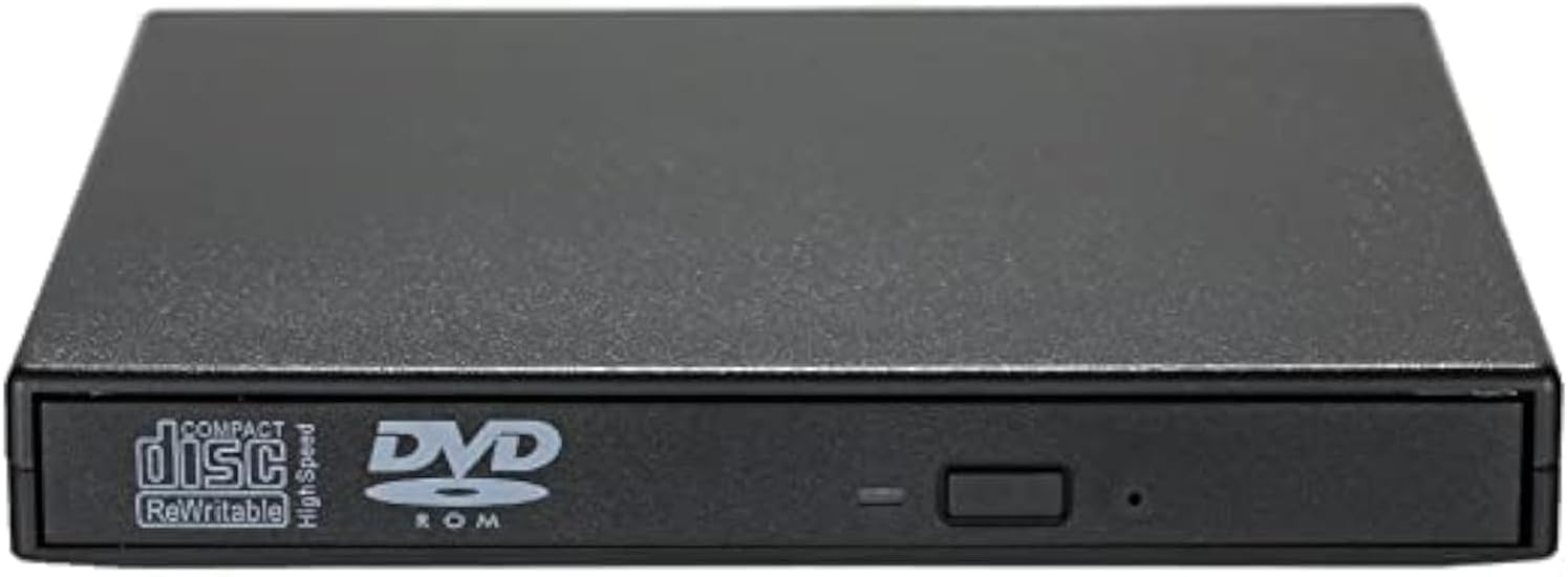 XLT External CD DVD Drive, CD DVD +/-RW Drive DVD/CD ROM Burner Writer And Optical Drive Compatible with Laptop Desktop PC Windows 11/10/8/7 Linux OS