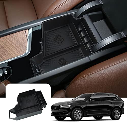 Central Console Organizer Für Volvo XC60 XC90 V60 S60 V90 S90 2017-2023 Mit CD-Spieler