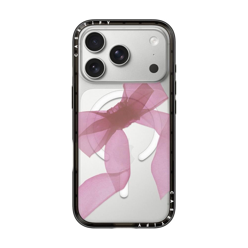 CASETiFY ピンク フラワー iPhone17proケース Amazon.co.jp: CASETiFY コンパクト iPhone 17 Pro ケース [MagSafe