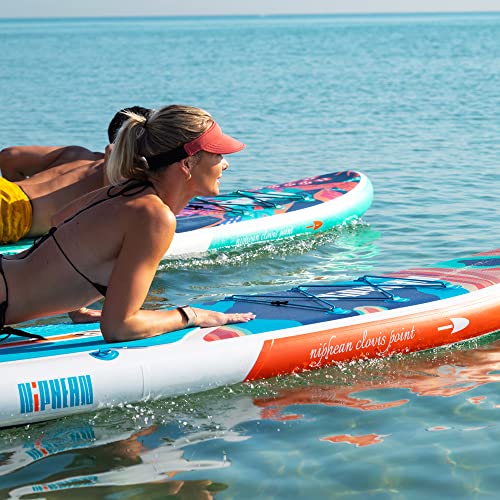Niphean Inflatable Stand Up Paddle Board with SUP Accessories, Anti-Slip EVA Deck, 10\'6\'\' Inflatable Paddle Boards for Adults & Youth of All Skill Levels