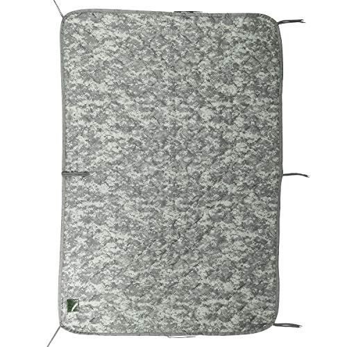 Greencity Waterproof Military Style Poncho Liner Blanket Use Indoor & Outdoor Blanket, Hunting, Camping Gear, Survival, Tactical Equipment With Drawstring Carry Bag For Men And Women #TOP27