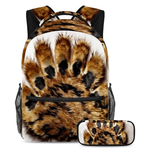 Sac à dos avec trousse à crayons ergonomique contre le mal de dos des adolescents au lycée