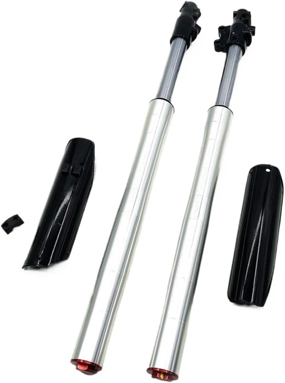 735MM Front Inverted Fork Shock Absorption 45MM/48MM Pit Bike CRF KLX with Cover(Gold 12MM AXLE Hole)