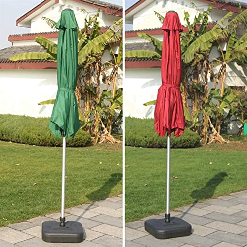 Parasol de marché vert CLSDRZC haute protection solaire pour table extérieure - 3
