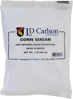 HomeBrewStuff Corn Sugar (Dextrose) Priming Sugar for Beer Brewing, Bottling, Moonshine or Cooking (1 Pound)