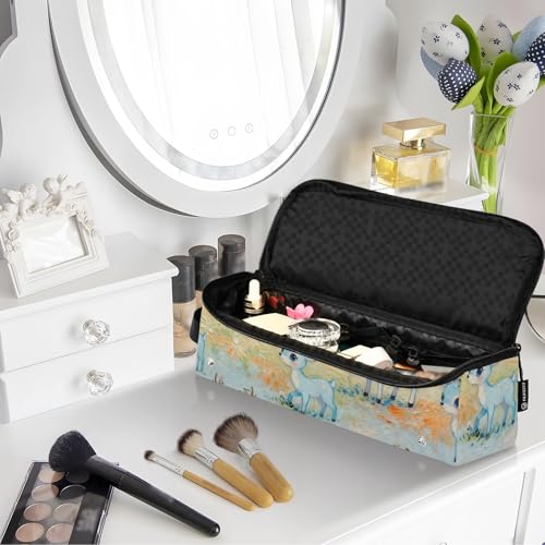Funda y bolso organizador para herramientas de cabello resistentes al calor 15-16 pulgadas con diseño de ciervo en safari miniatura 7