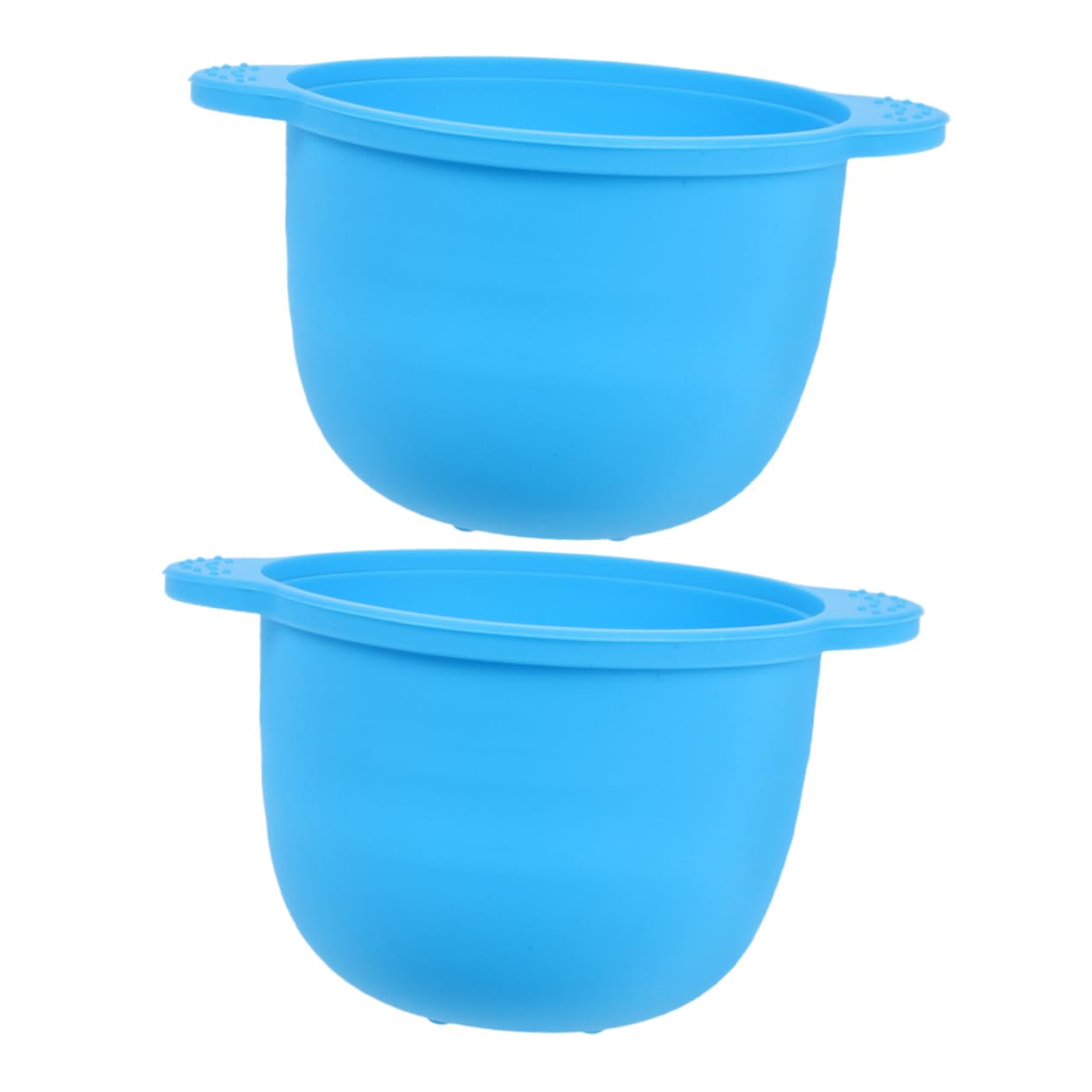 2pcs Silicone Bowl Liner for Wax Warmer Reusable Wax Pot Replacement Hair Removal Melt Bowl