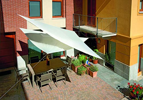 Vela MT.3,6 polyester ecru bache ombrage soleil exterieur - 2