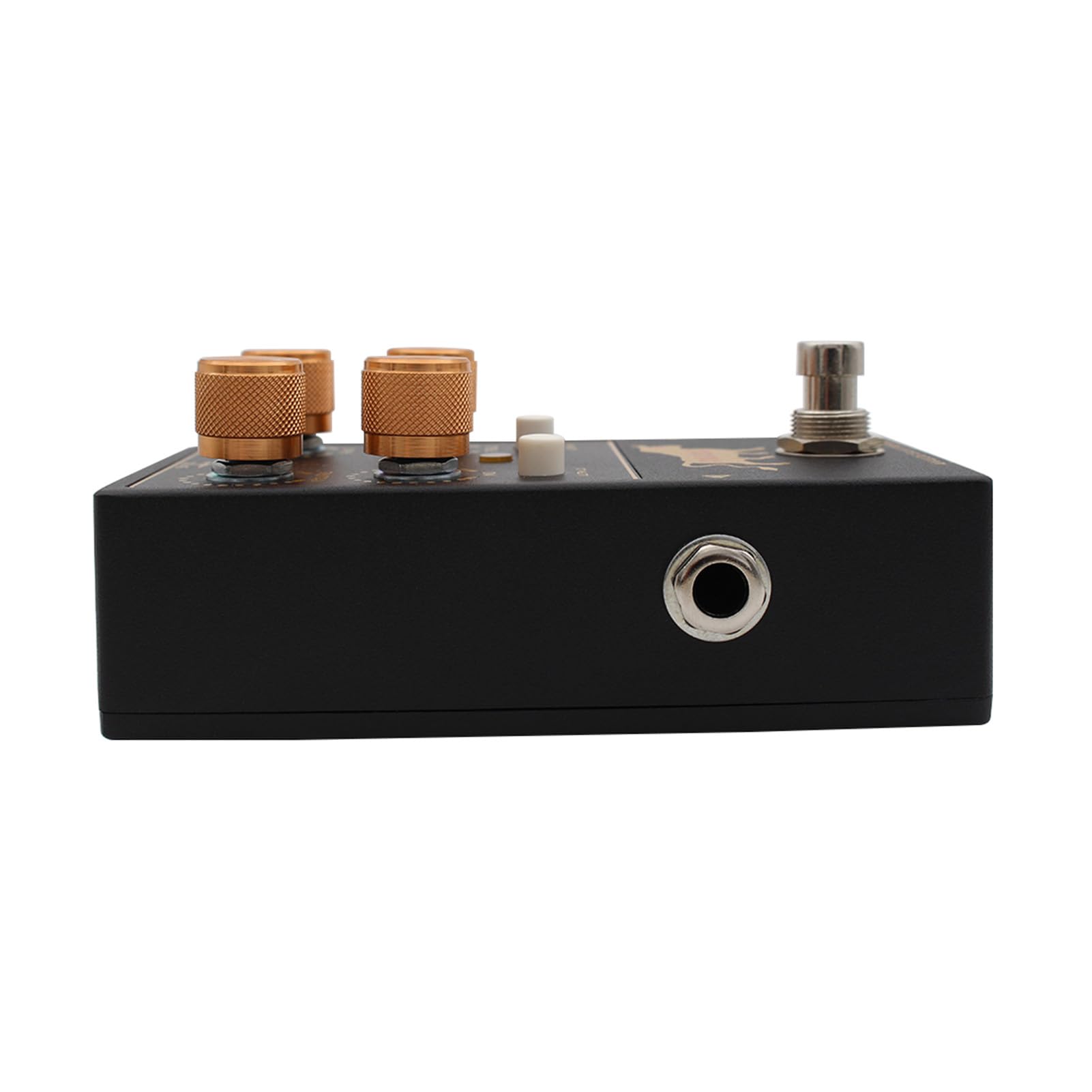 Pedał Przedwzmacniacza Basowego, 3-pasmowy Korektor z Lo/Hi Boost, Analogowy pedał Efektów Gitarowych True Bypass do Gitary Basowej