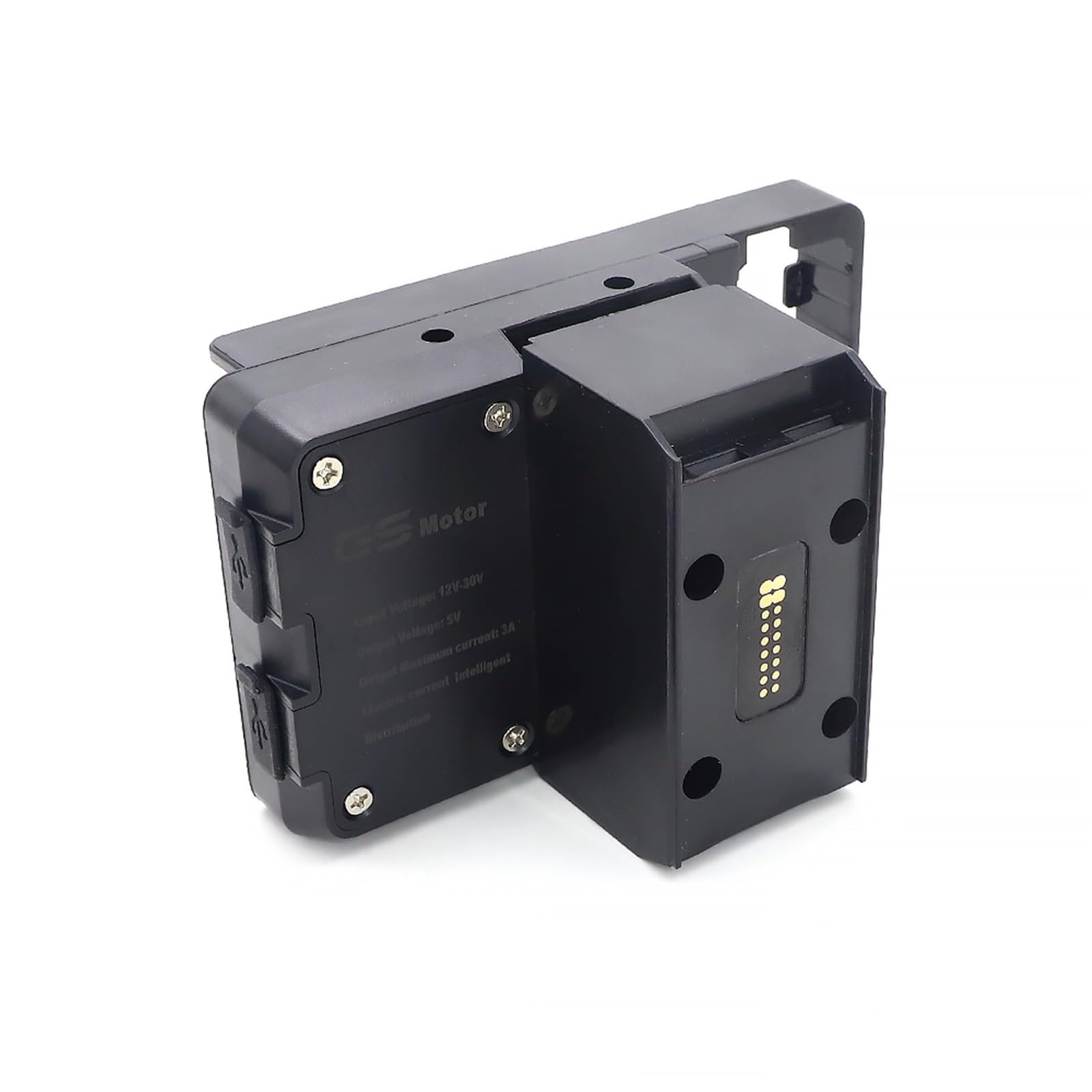 Support De Navigation pour BMW R1200RT (2014-2020) Et R1250RT (2018-2021) avec Chargeur USB pour Téléphone. Noir