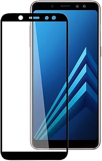 شاشة حماية من الزجاج المقوى - صلابة 9 - تغطية كاملة - مضادة للخدش - متوافقة مع سامسونج جالاكسي J4 بلس / J6 بلس