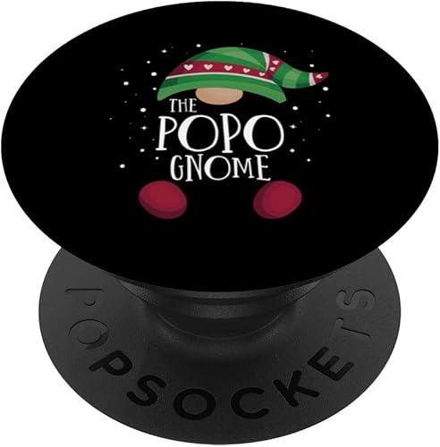 Miniatura 1 de Popo Gnome Family Matching Christmas Pajamas PopSockets Swappable PopGrip