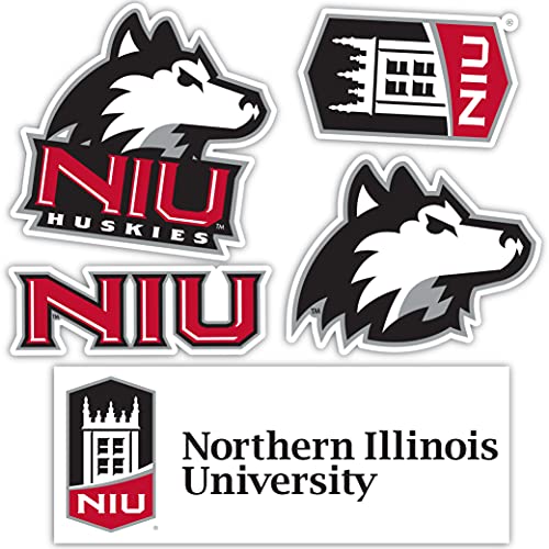 Desert Cactus Northern Illinois University Sticker Huskies Sticker Vinyl Decals Laptop Water Bottle Car Scrapbook Sheet T2 (Type 2)