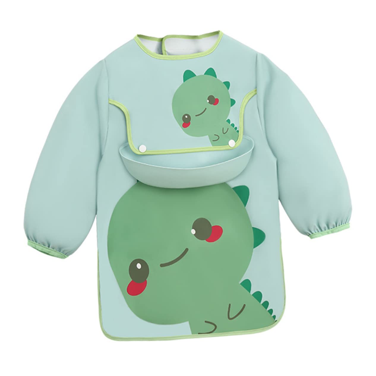 Bavoir Manger Blouse Infantile Manger Tablier Dessin Animé Tabliers Produits Pour Tablier Pour L'Alimentation Manger Vêtements À Manches Longues Art