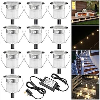 RGB Led Decking Lights 0.5W Waterproof IP67 Ø30MM + WiFi Controller - Lighting for Terrace/Patio/Path/Wall/Garden/Decoration, 30 Packs