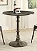 Coaster Home Furnishings - Oswego - Metal, Engineered Wood - Round Dining Table with Metal Pedestal in Antique Bronze Finish – Dining Room - 30-Inch - Antique Bronze - 100063