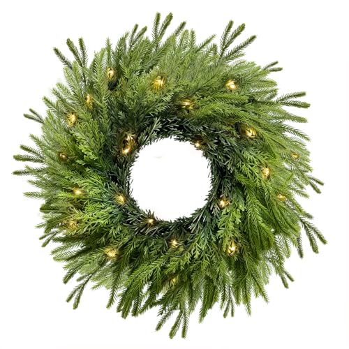 Weihnachtskranz 40 cm mit Beleuchtung