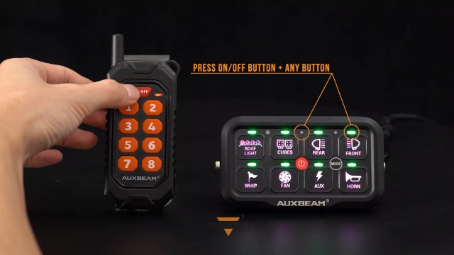 Amazon.com: Auxbeam 8 Gang Switch Panel AC-800 Bluetooth RGB