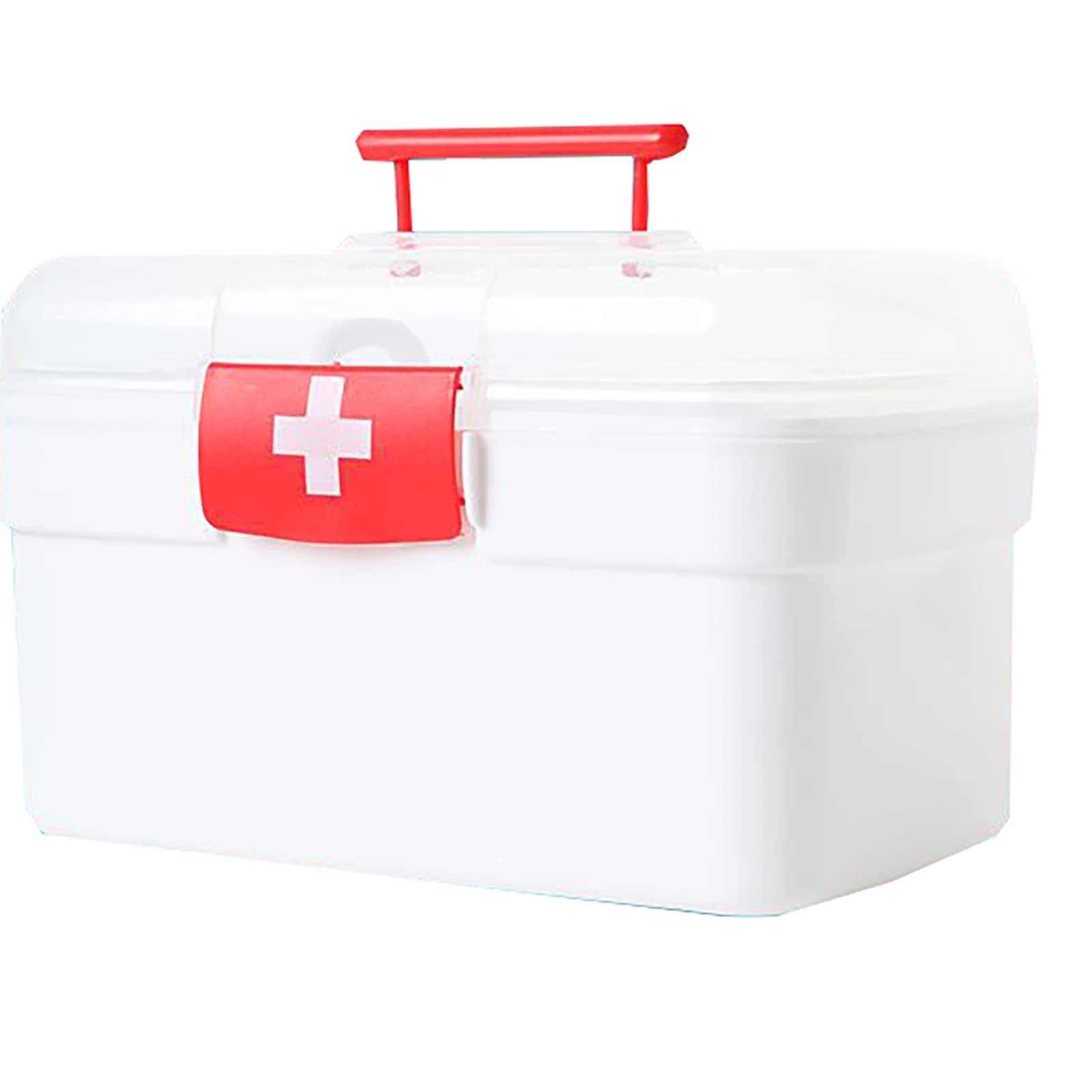 Boîte de rangement de grande capacité pour médecine d'urgence et petite boîte à pilules