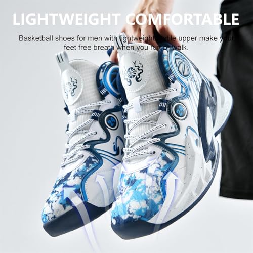 Chaussures de basket-ball homme légères contre la transpiration