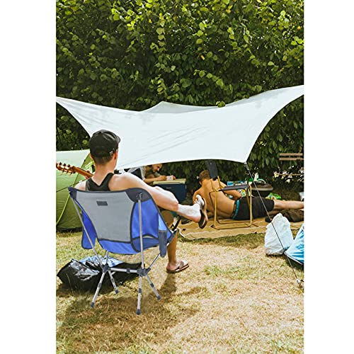 MECHHRE Klappbarer Campingstuhl mit Tragetasche – kompakter, ultraleichter Faltbarer Strandstuhl – Verstellbarer Höhe Tragbarer hoch belastbarer Outdoor Stuhl für Rucksackreisen, Wandern, Camping - Image 6