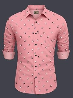 Men’s Striped Casual Shirt Full Sleeve Regular Fit, Soft Cotton Fabric with Trendy Pattern, Suitable for Office Price In India