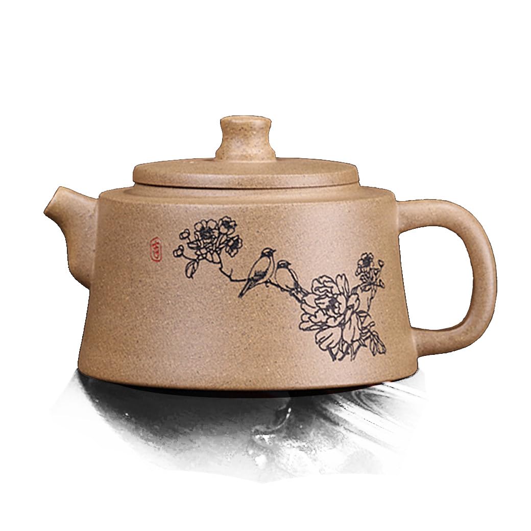 Tetera China Yixing de 240 ml (8 oz) Zisha Xishi, Tetera Kungfu, infusión de té Suelto