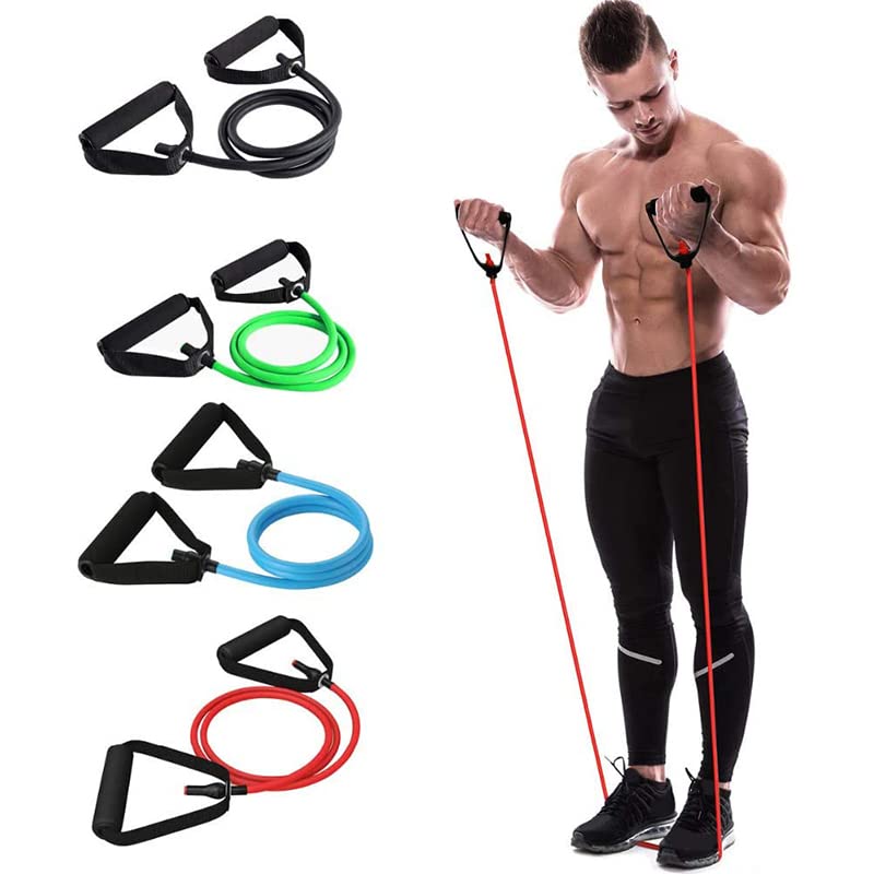 Yoga Pull Rope 5 Levels Resistance Fitness Elastic Band Fitness Equipment Expander Workout Gym Exercise
