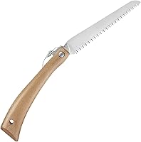 Vista 4 de Opinel Sierra plegable - Sierra plegable de acero al carbono para jardinería y campamento con mango de madera de haya