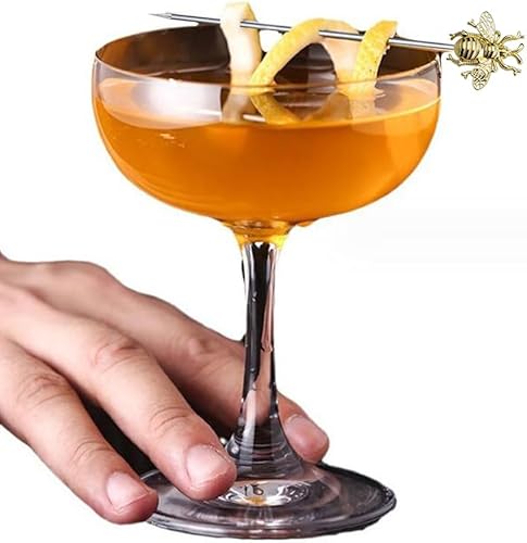 Miniatura 10 de Palillos de cóctel de acero inoxidable para mojitos Bloody Marys, aceitunas, aperitivos, frutas, sándwiches, bebidas, decoración de bar para el