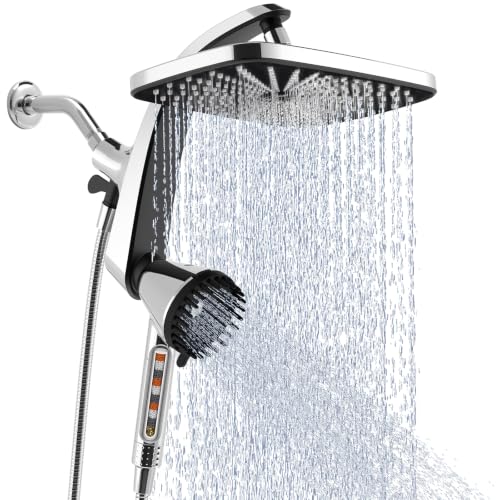 Image of Shower Head with Handheld - High Pressure Filtered Hand Held Showerheads