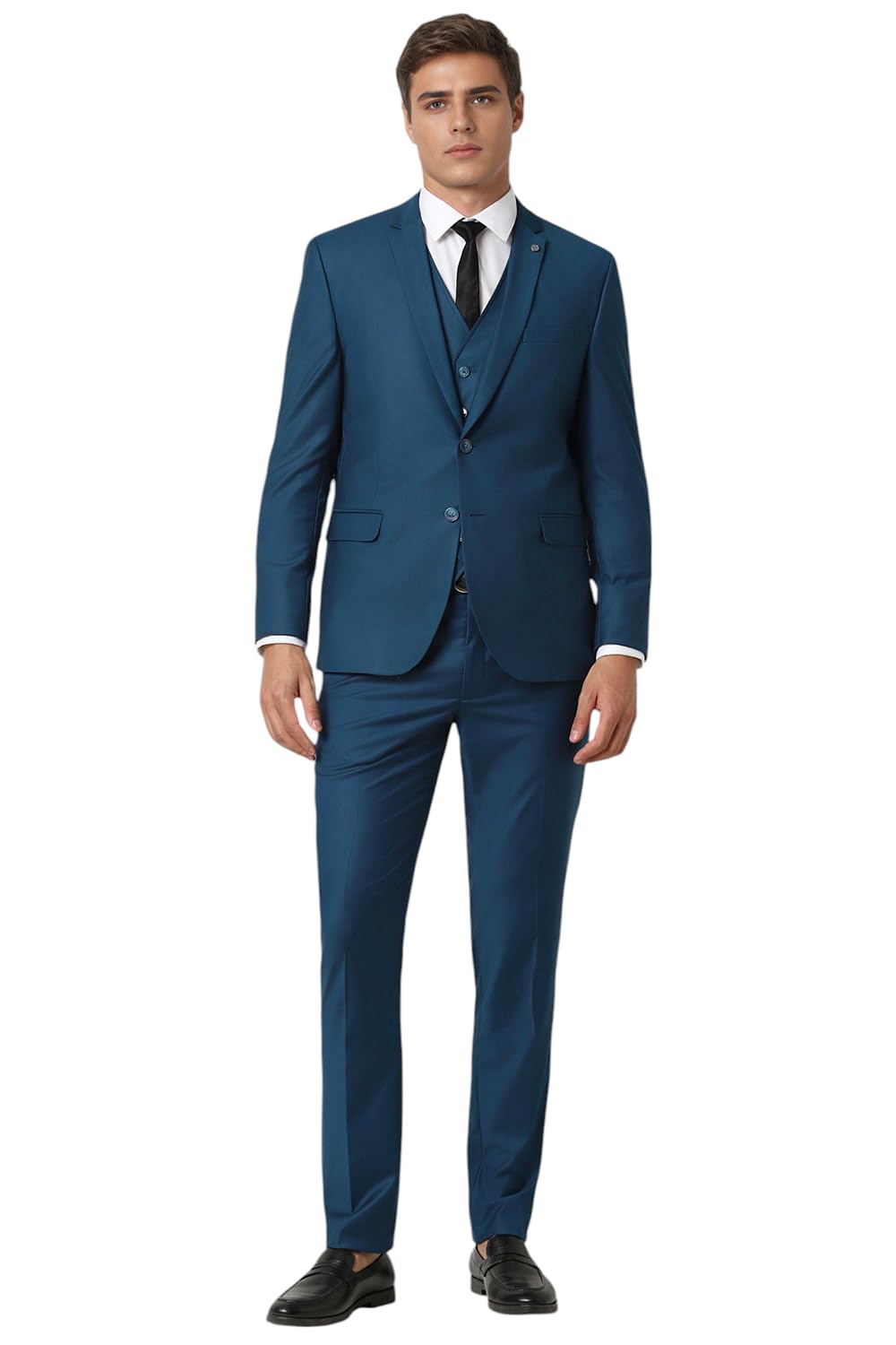 van heusen Men's Polyester Blend Three Piece Suit-Dress Set-picture-20