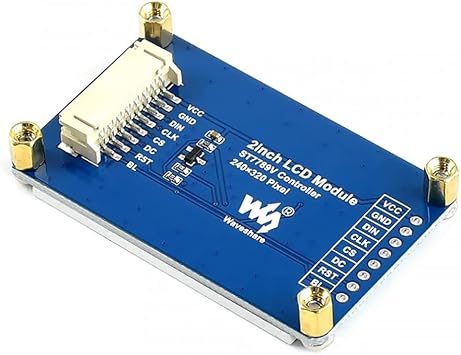2inch LCD Display Module Compatible Raspberry Pi/Jetson Nano,IPS Screen,240x320 Resolution,Communicate SPI Interface