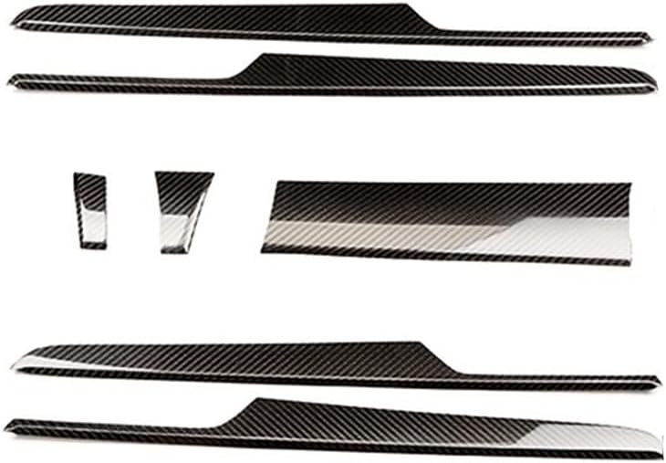 Fit For Porsche Macan 2015 2016 2017 2018 Carbon Fiber Interior Cover Trim Parts