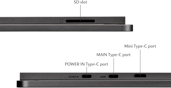 SOTSU FlipAction Elite 16 Portable Monitor | 4K | Ultra Compact | Pivot Swivel | 3840x2400 DCI P3 | 60Hz | 450knit | Full Metal CNC | Perfect Match Mac and Windows Space Black