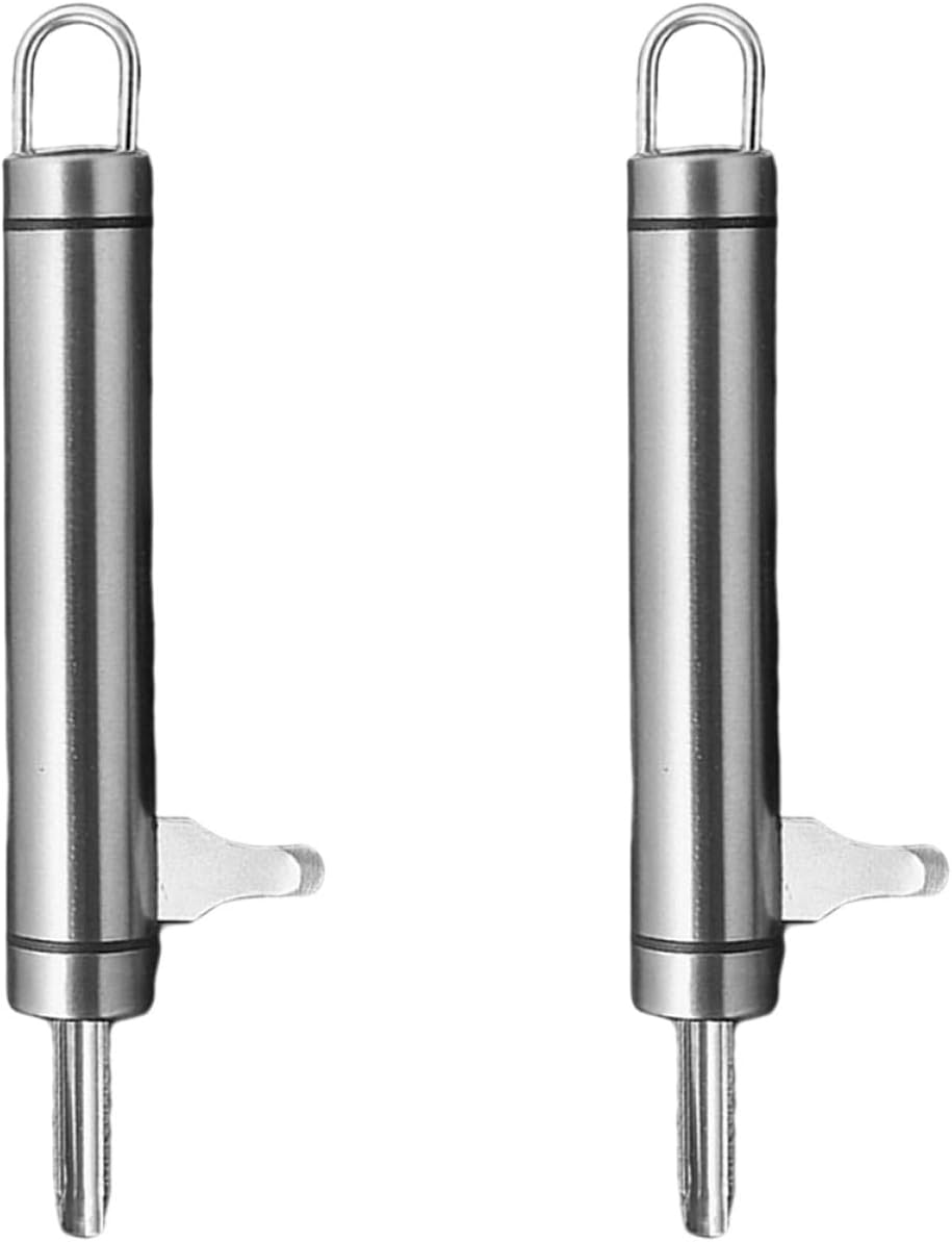 Stainless Steel Nut Crackers 2pcs for Macadamia and Walnut