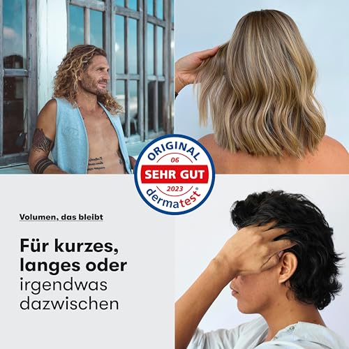 O.C. HAIRCARE Sea Salt Spray - 200ml Meersalz Spray für Haare - 30 Tage risikofrei testen - Volumen-Booster für ein volleres Haargefühl mit starkem Halt - 100% vegan & Made in Germany