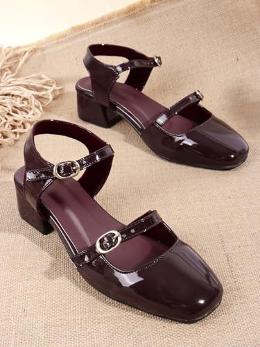 Image of TRYME Trendy Solid Stylish Heel Sandals For Women And Girls