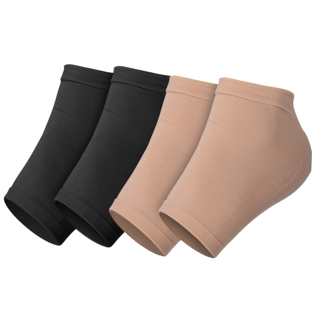 Healeved Shoe Bottom Protectors Heel Inserts for Women 2 Pack Replaceable Heel Socks Winter Foot Socks