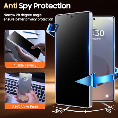Image of UniqueMe 2 PACK for Samsung Galaxy S25 Ultra Matte Privacy Screen Protector