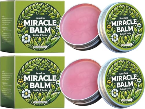 Senzion Official Balm 2 Pack Natural Ingredients Senzion Balm for Legs Arms Back