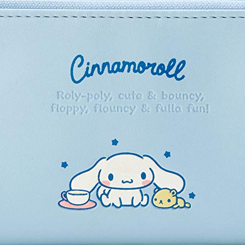 SANRIO Cinnamoroll Long Slim Wallet - Blue - Zipper - Travel - Unisex-Adult4