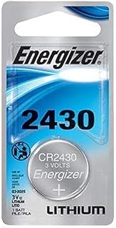 2 Pack Energizer ECR2430BP Lithium 3-Volt Coin Cell Battery