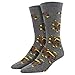 Socksmith Mens Novelty Crew Socks Griffin - One Size (Charcoal Heather)
