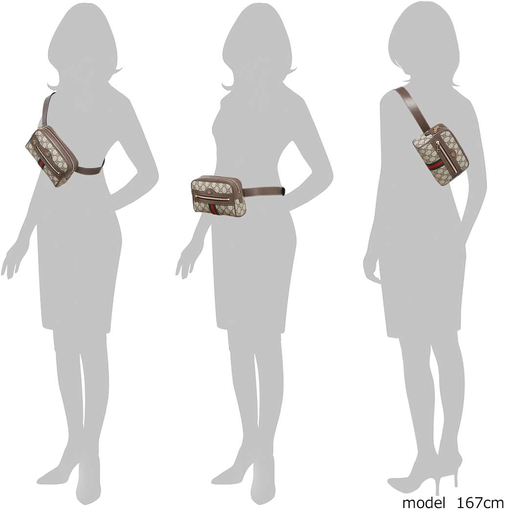 [グッチ]ボディバック レディース GUCCI 517076 96I3B 8745 ブラウン [並行輸入品]