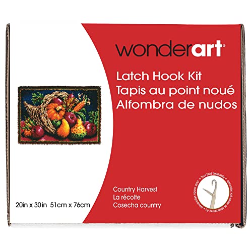 Image of Wonderart Latch Hook Yarn, Classic Country Harvest
