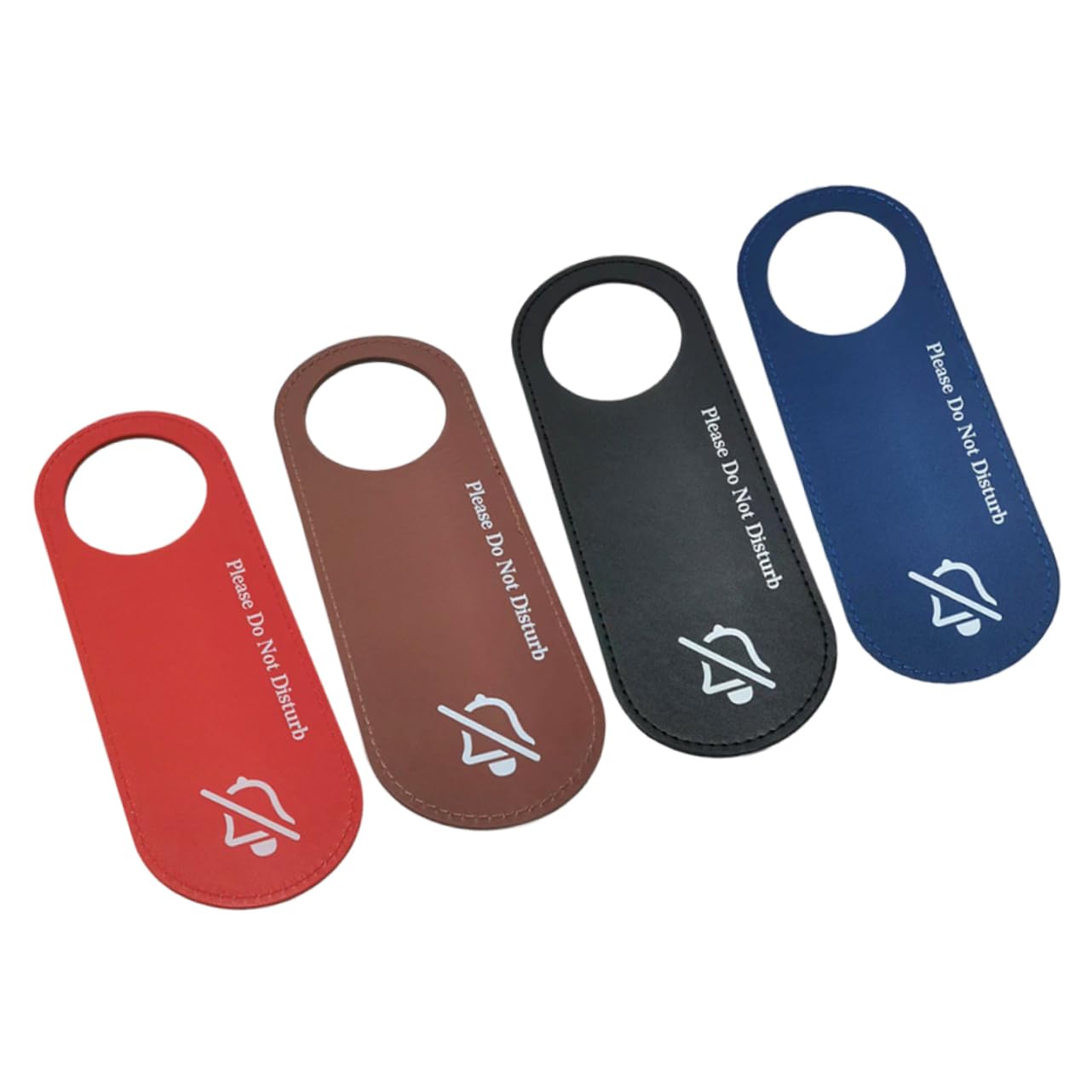 SHINEOFI 5 Series No Molestar Señal Door Seal Señal De Descanso De Signo De La Oficina Muro Condujo es Para Puertas De Oficina De Puerta No Molestar 4 Piezas X 5