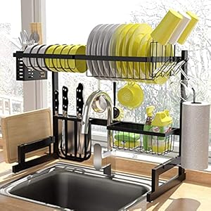 ADBIU Over The Sink (24 - 32.5 L) Dish Drying Rack (Expanda