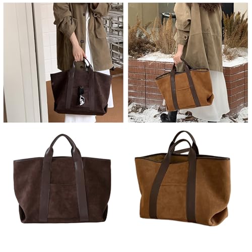 Sacs à main de mode styles coréens amples et polyvalents avec poignée supérieure chic - 2