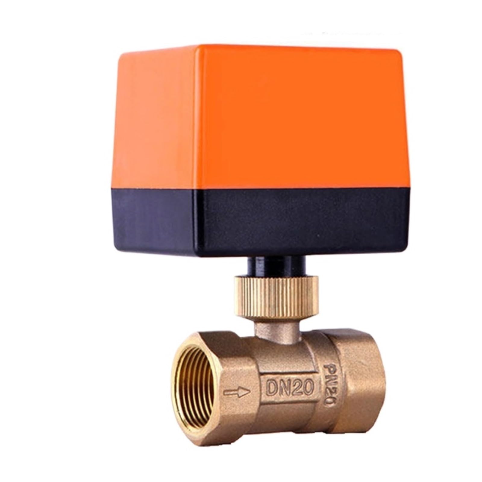 Valvola A Sfera Motorizzata 1/2" 3/4" 1" 2" 220V 12V 24V Valvola A Sfera Elettrica In Ottone Con Controllo A 2 Punti A 3 Fili(1-1/2",220VAC)
